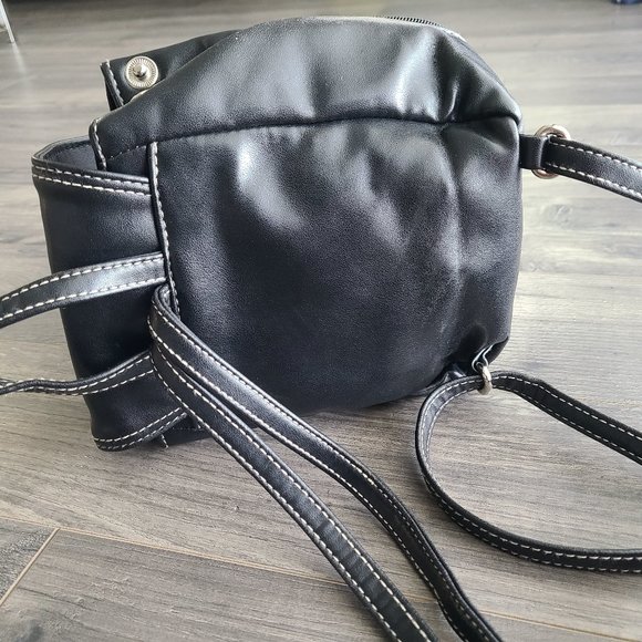 Faux Leather Mini Backpack - Picture 11 of 14